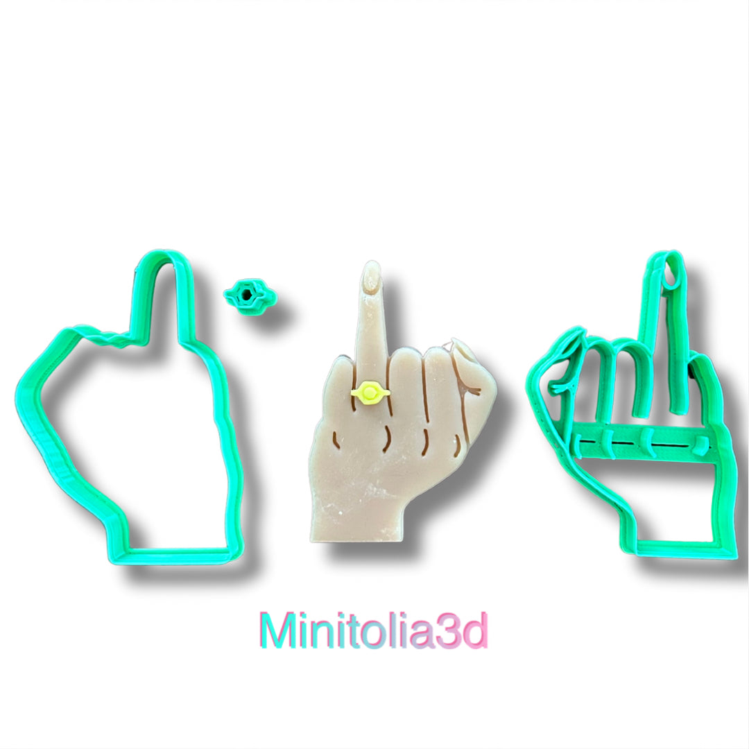 Tektaşlı Yüzüklü El Kalıp Seti