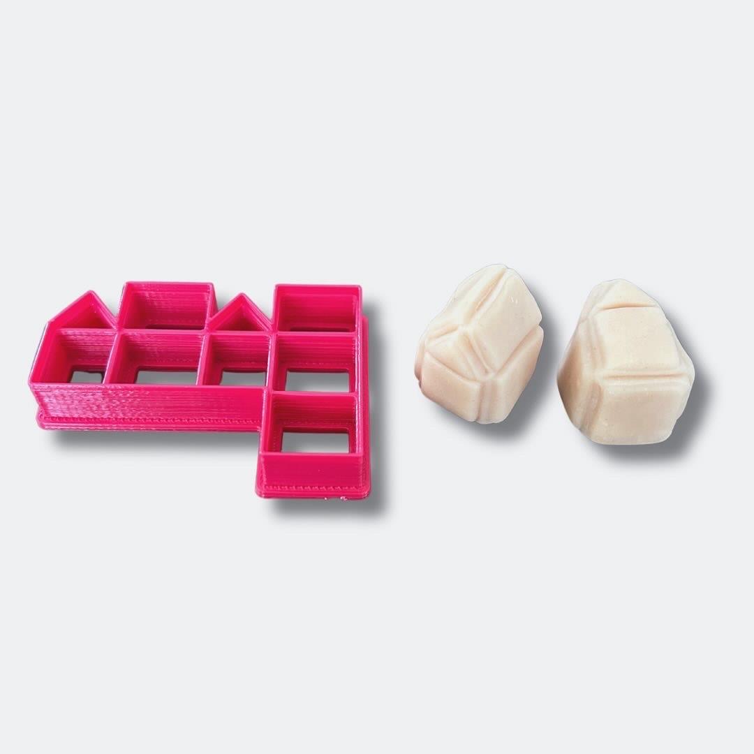 3 Boyutlu Gingerbread House Kalıbı