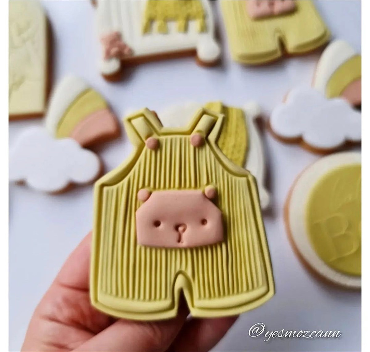 Ayıcıklı Bebek Tulum Seti