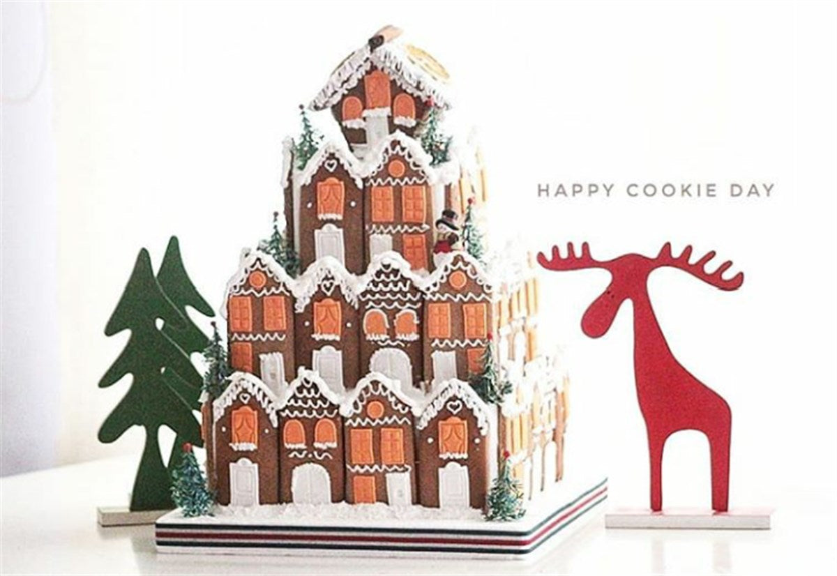 Yeni Yıl Ev Kalıp Seti -02