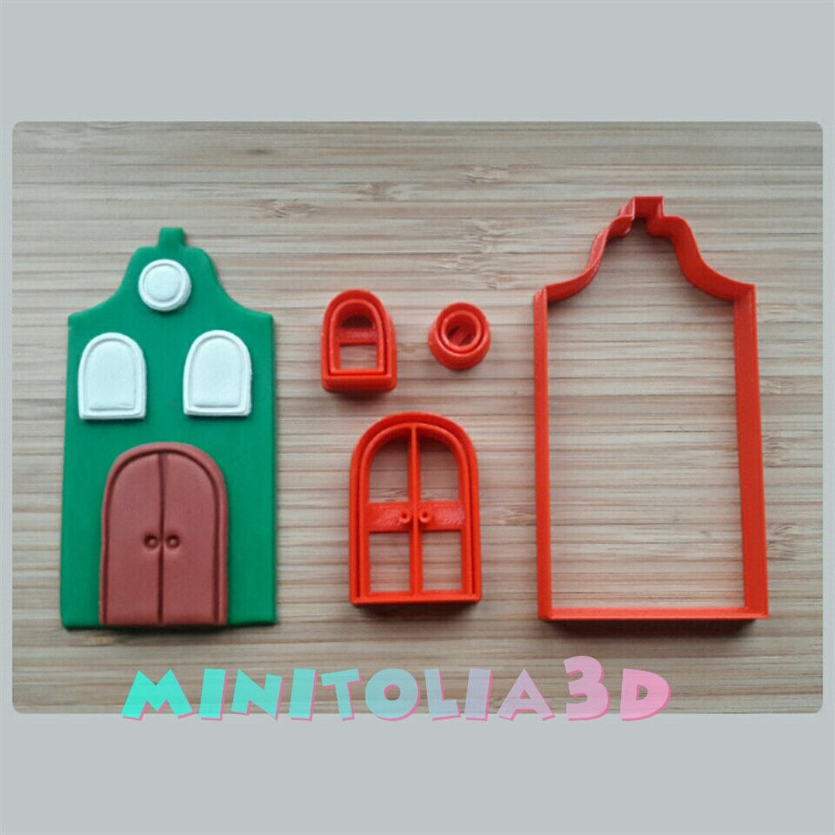 Yeni Yıl Ev Kalıp Seti -02