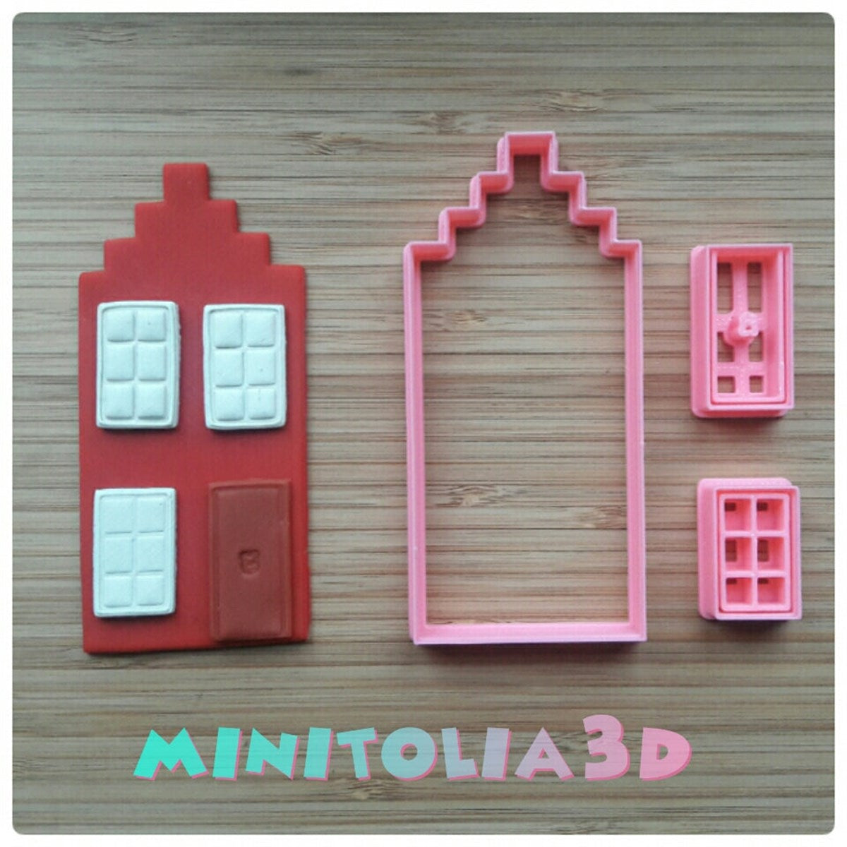 Yeni Yıl Ev Kalıp Seti -03