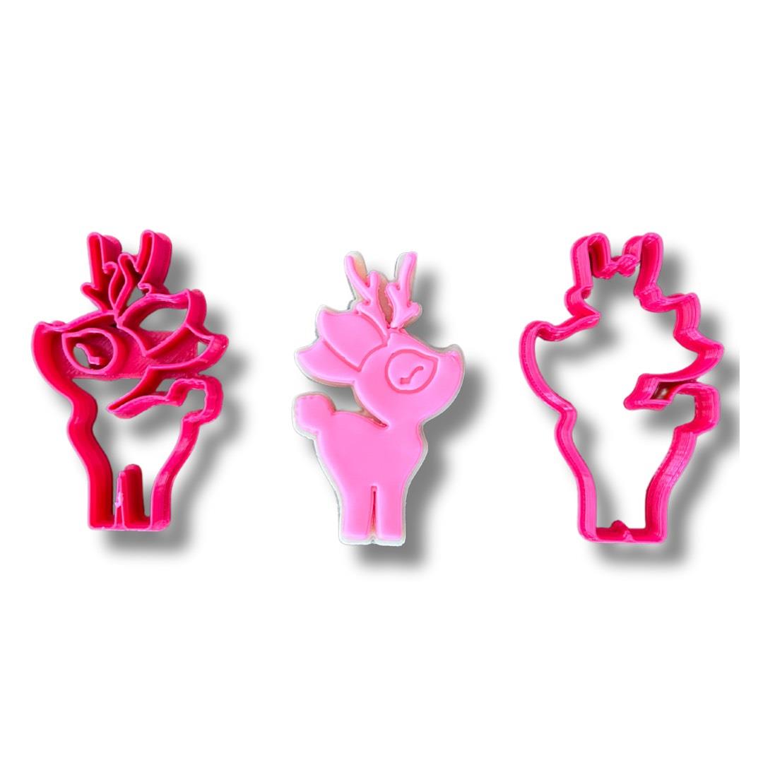 Geyik -13 Kurabiye Kalıbı