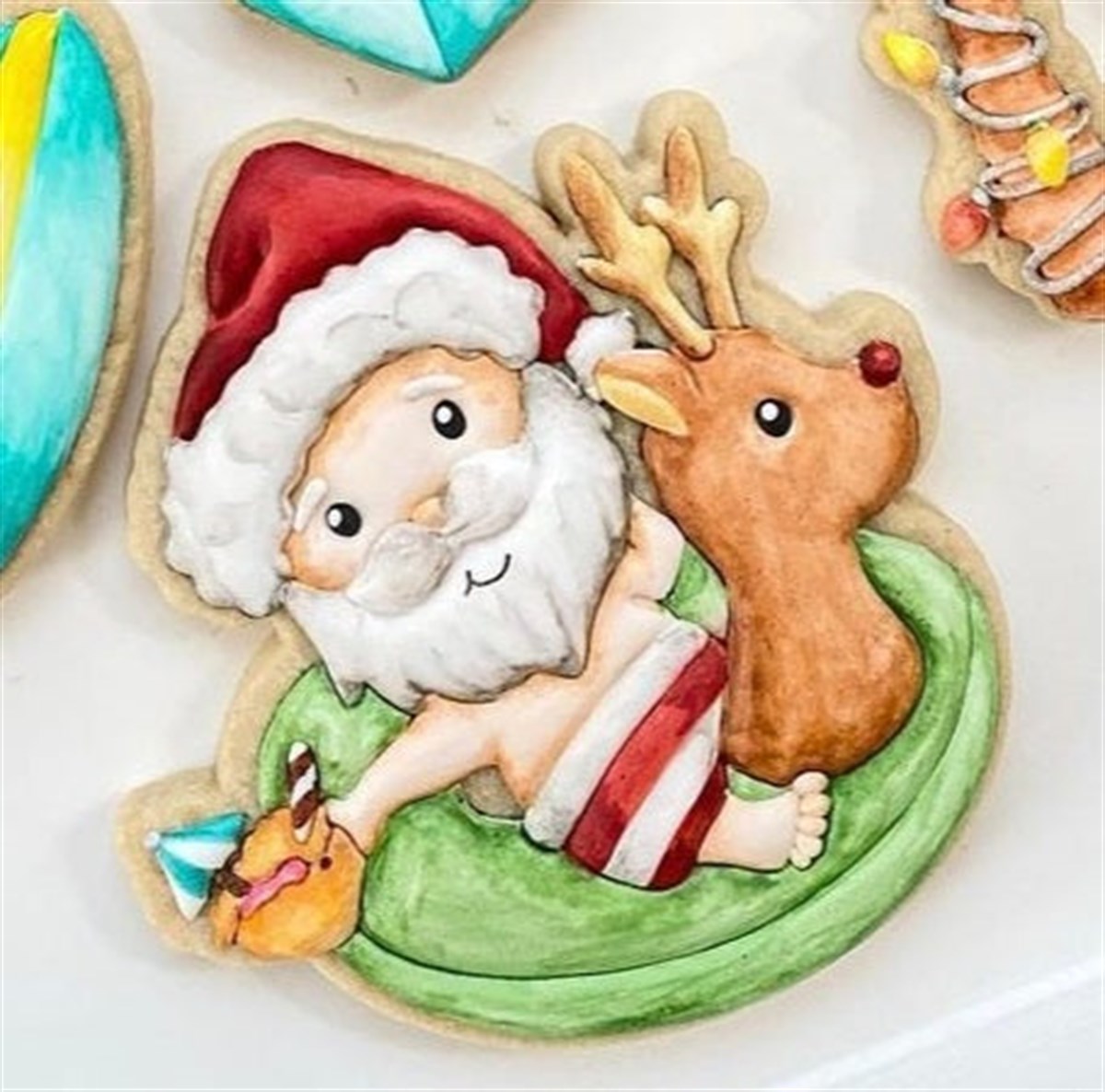 Geyikli Yüzen Noel Baba