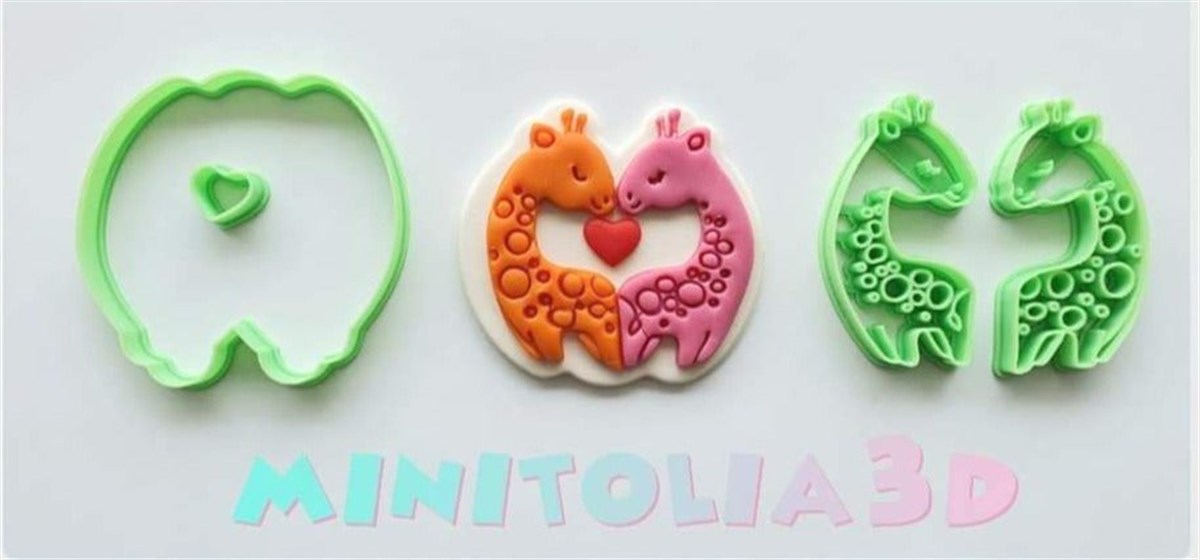 Kalpli Zürafa Çift