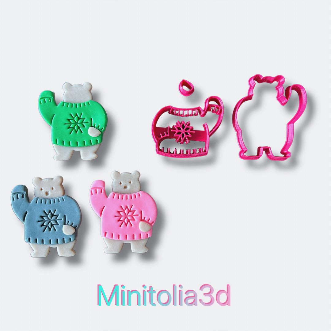 Kazaklı Ayıcık Kurabiye Kalıbı