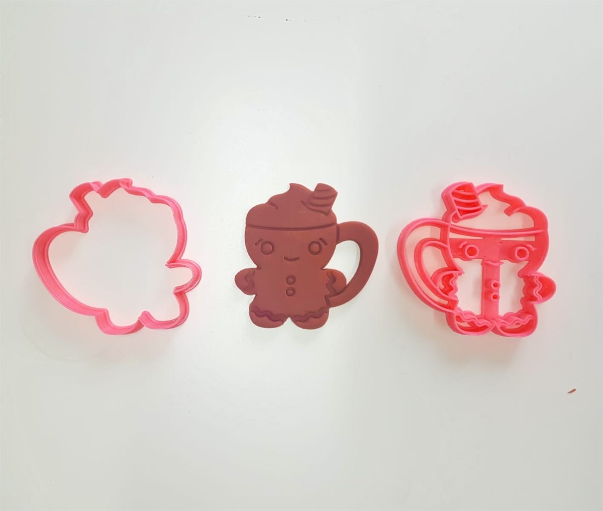 Kremalı Gingerbread Man