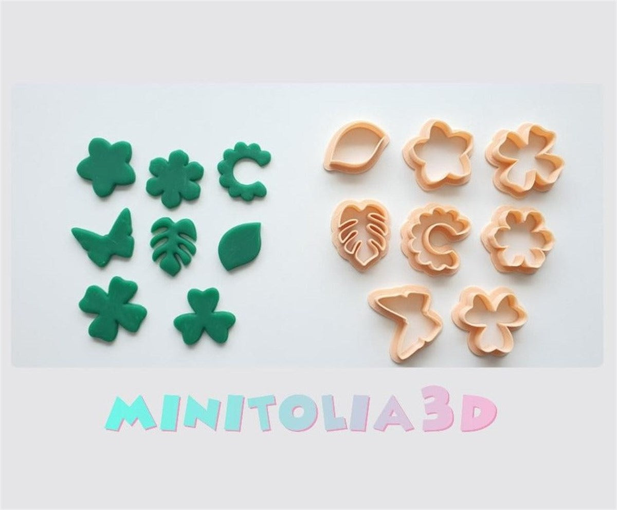 Polimer Kil Bahar Desen Seti