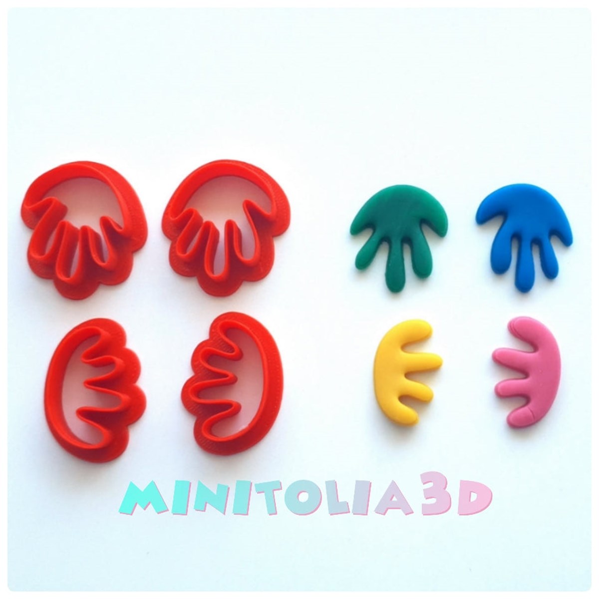 Polimer Kil Kanat Desen Seti