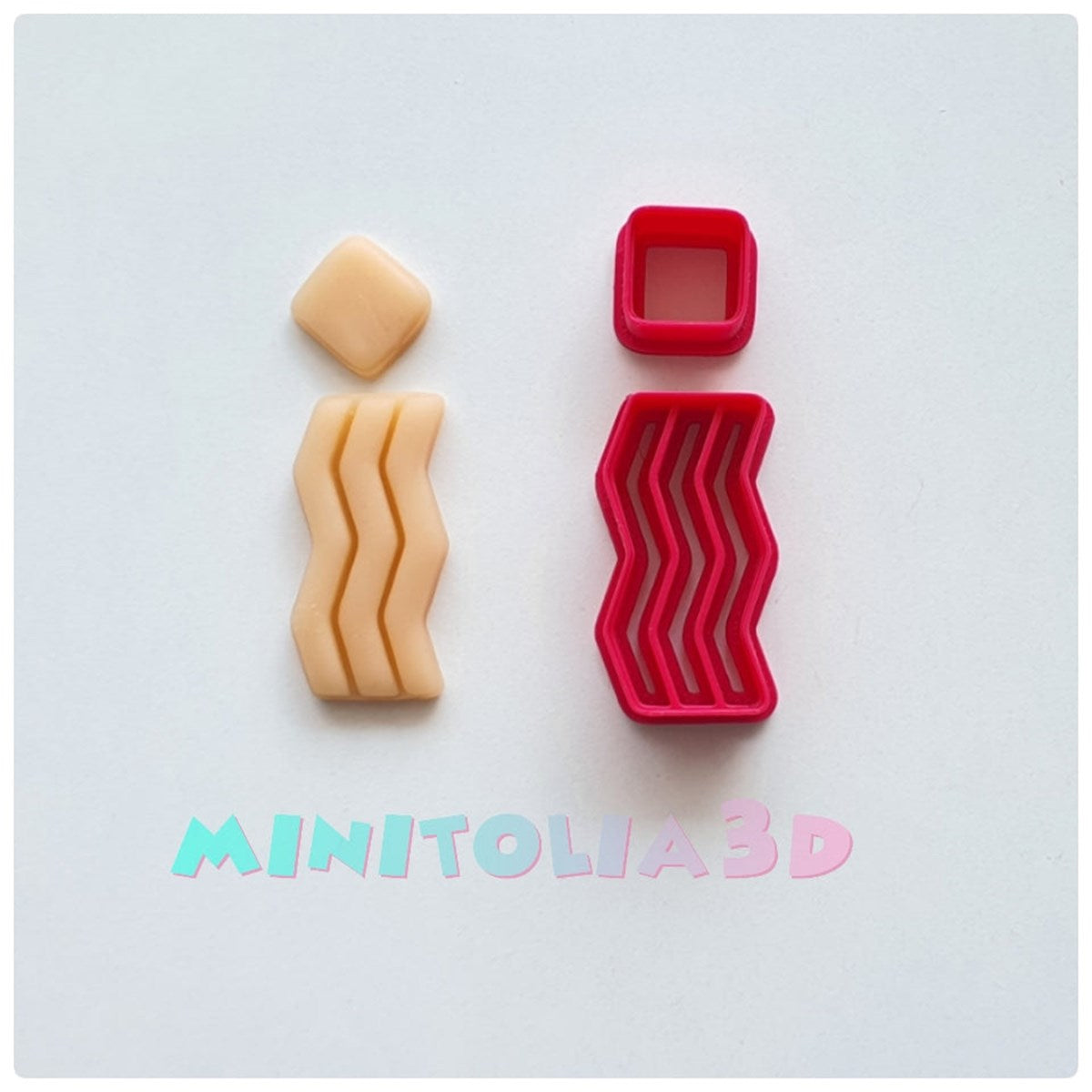 Polimer Kil Küpe Seti -03