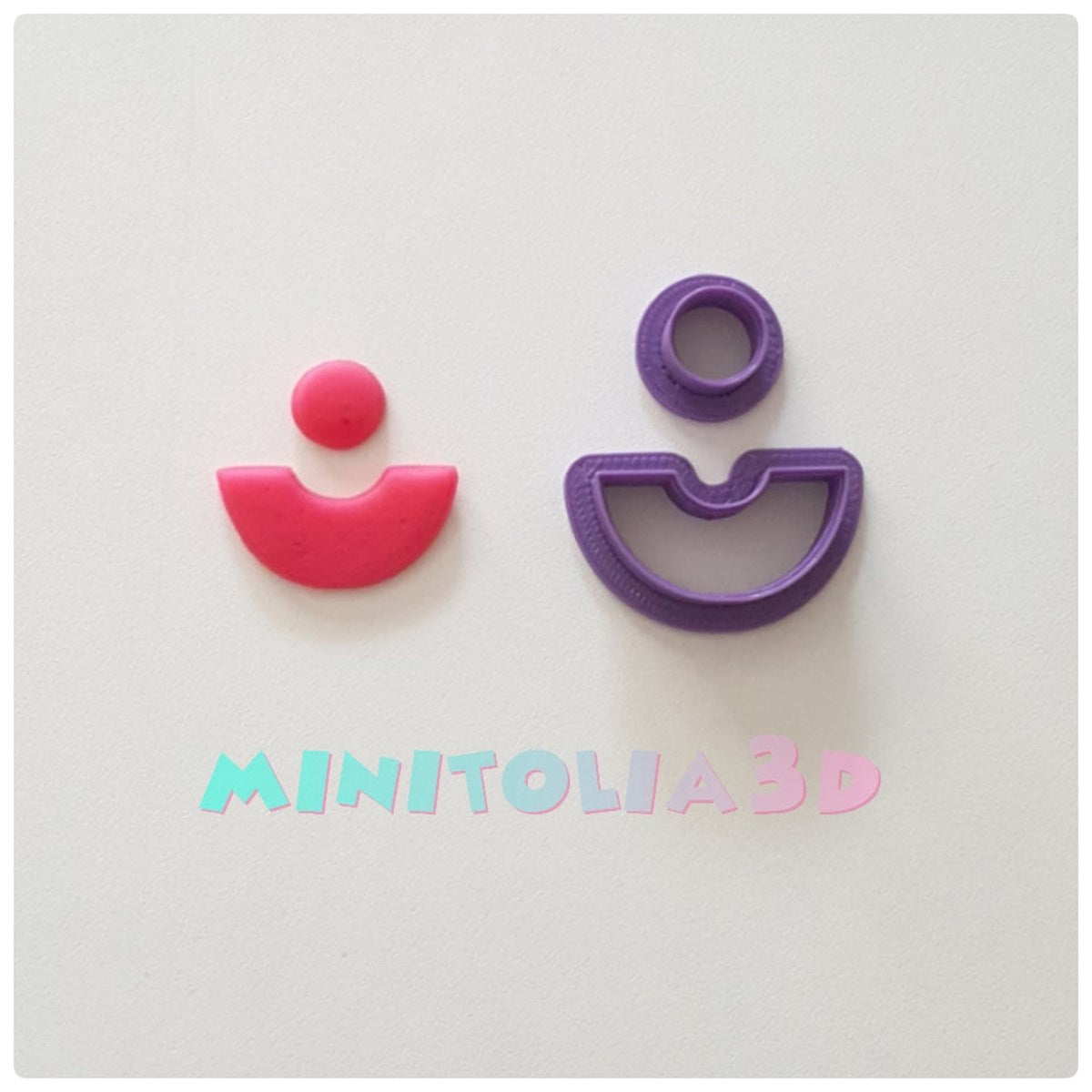 Polimer Kil Küpe Seti - 05