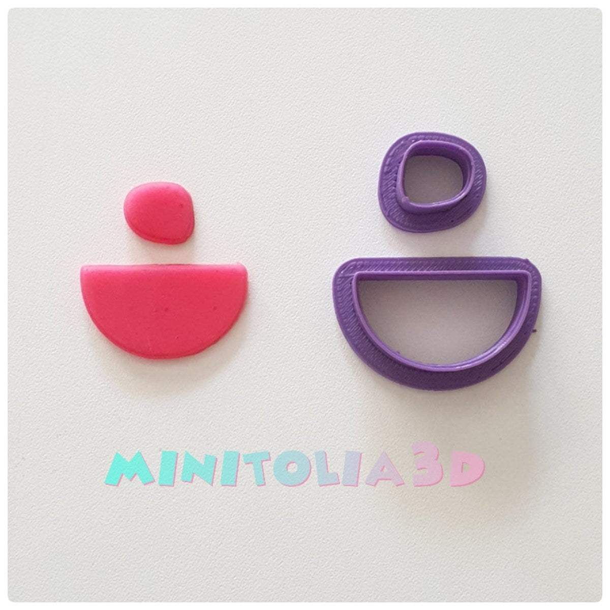 Polimer Kil Küpe Seti - 06