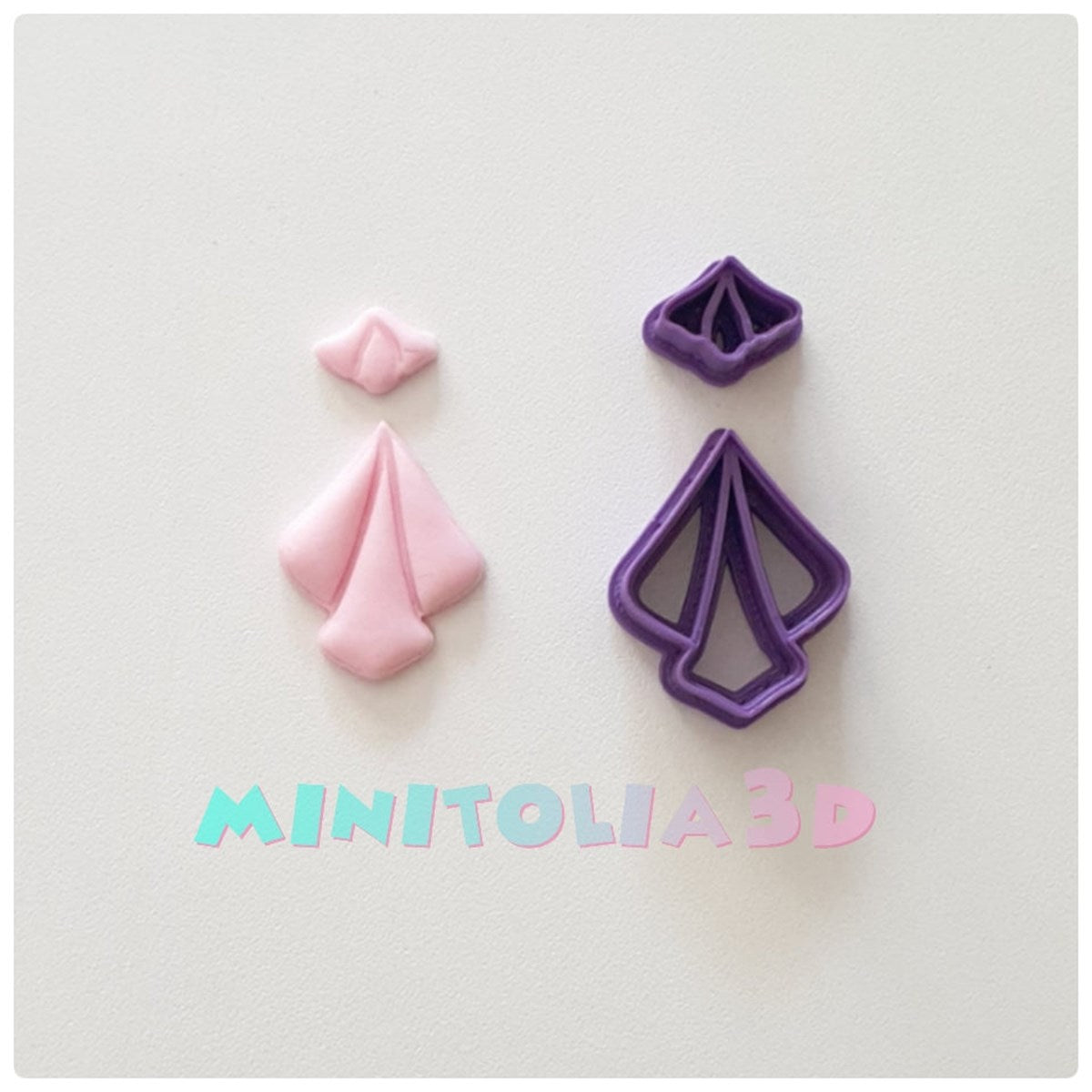 Polimer Kil Küpe Seti - 08