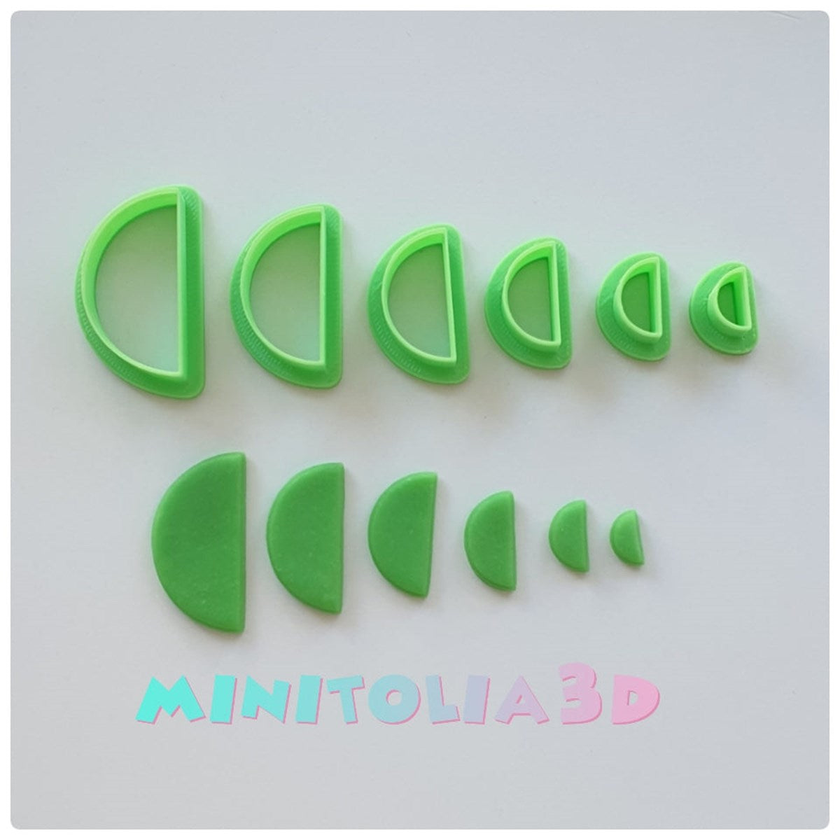 Polimer Kil Yarım Daire Seti