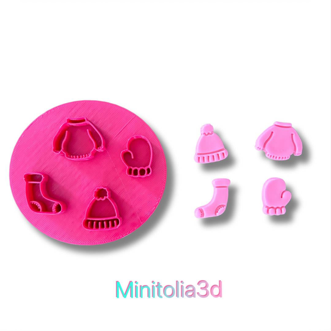 Polimer Kil Yeni Yıl Seti -02