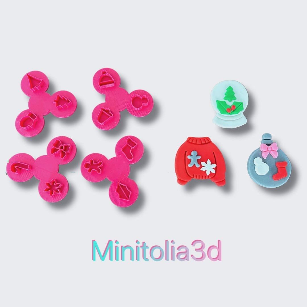 Polimer Kil Yeni Yıl Seti -03