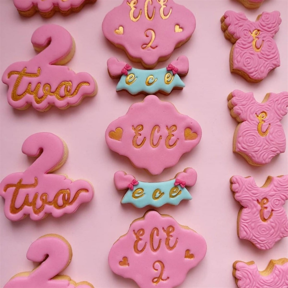 "Two" Damgalı İki Rakam Seti