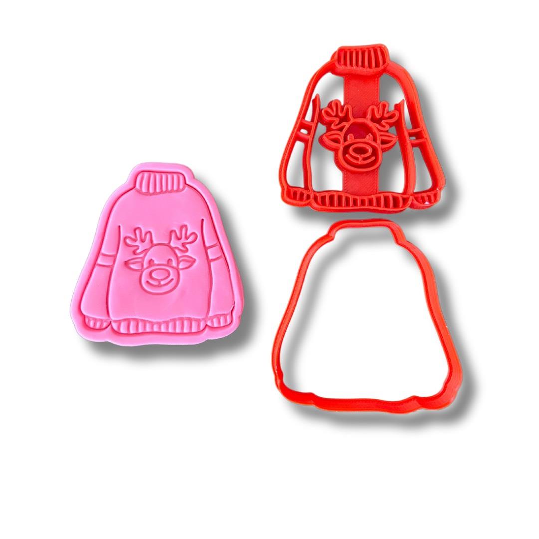 Yeni Yıl Kazağı Kurabiye Kalıbı