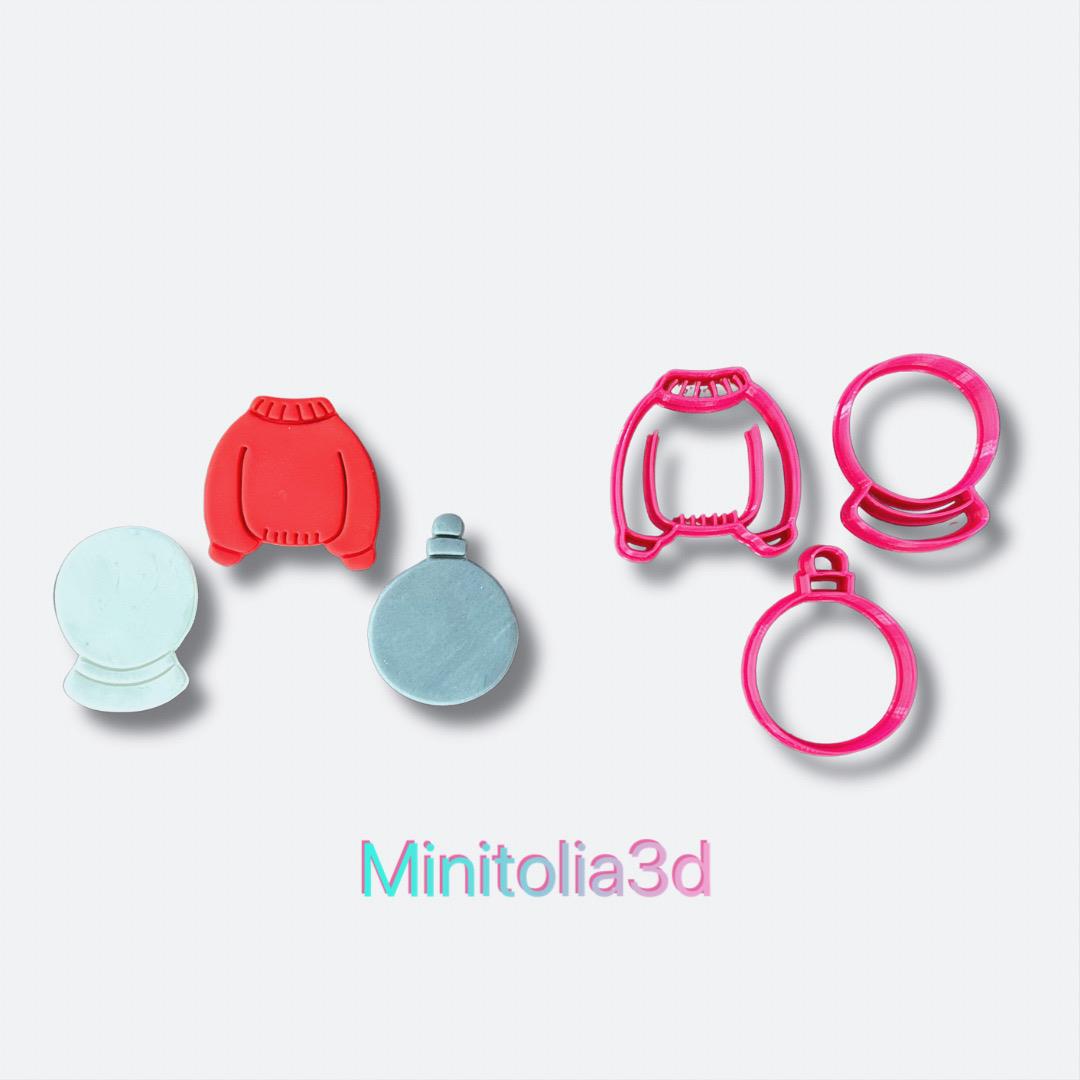 Yeni Yıl Seti -08 Kurabiye Kalıbı