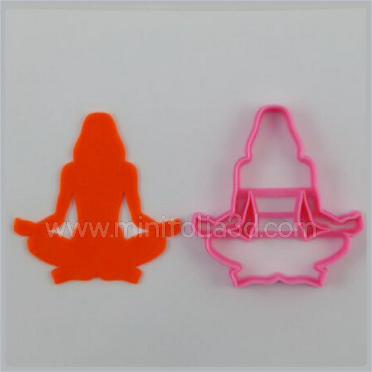 Yoga Yapan Kadın Silüet