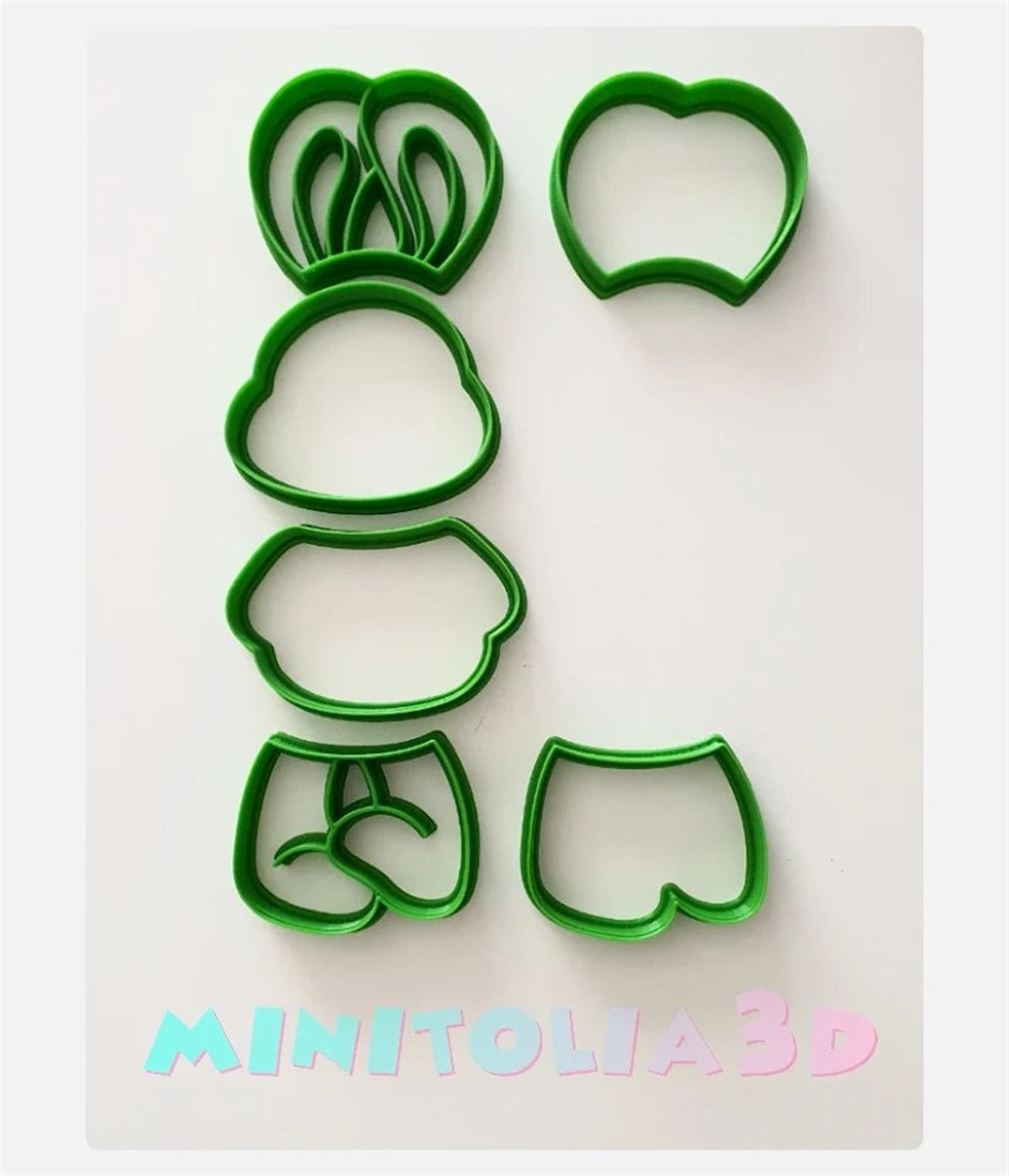 18 Cm Parçalı Tavşan Seti