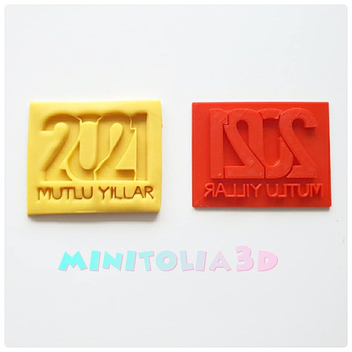 2021 Mutlu Yıllar Damga