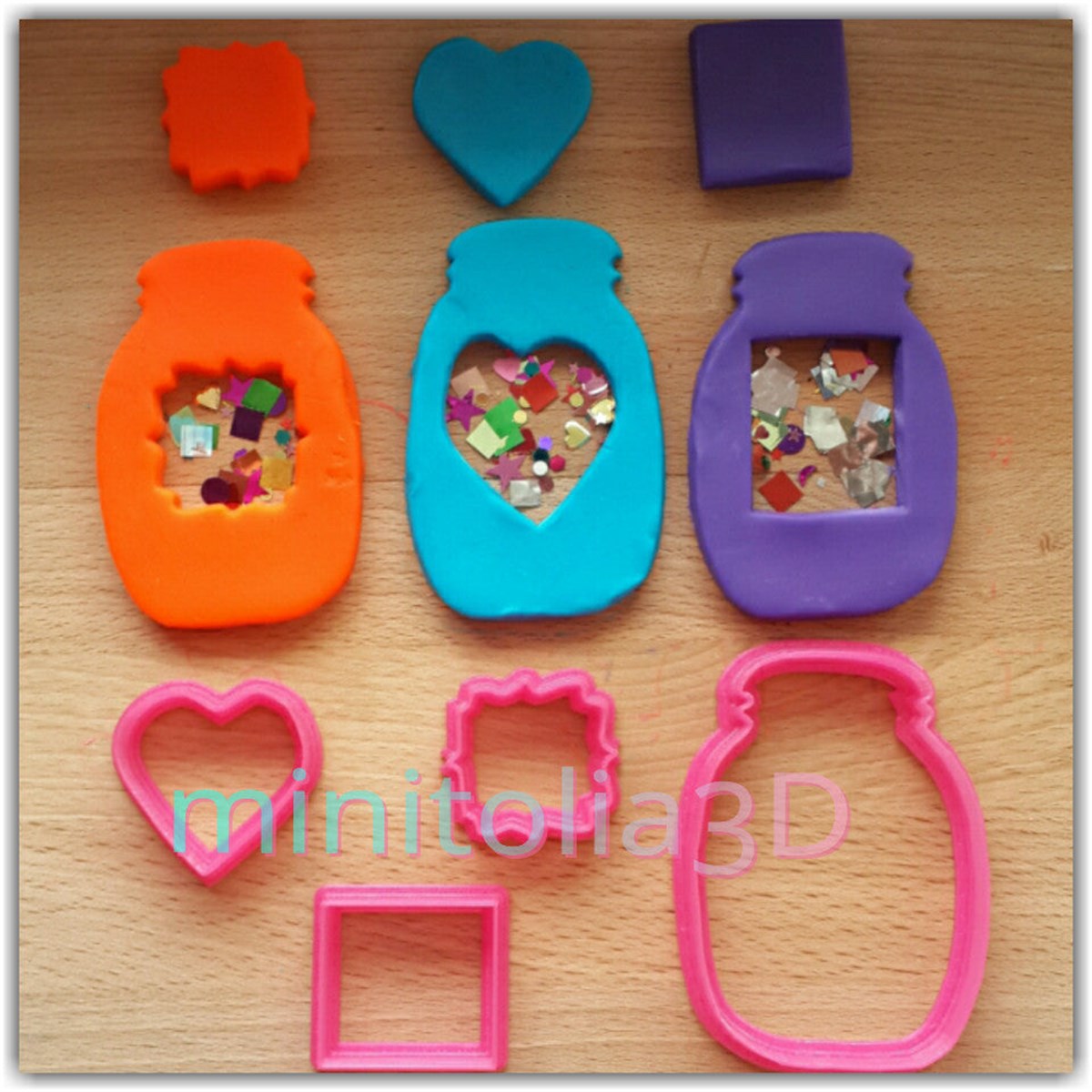 Aksesuarlı Kavanoz Seti