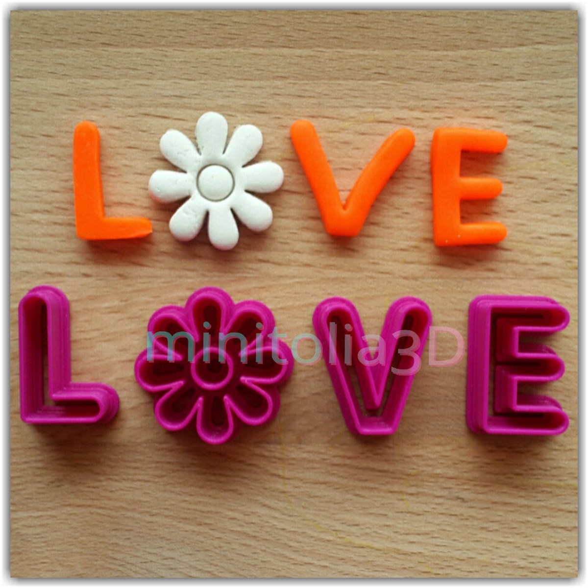 Çiçek Love Yazısı