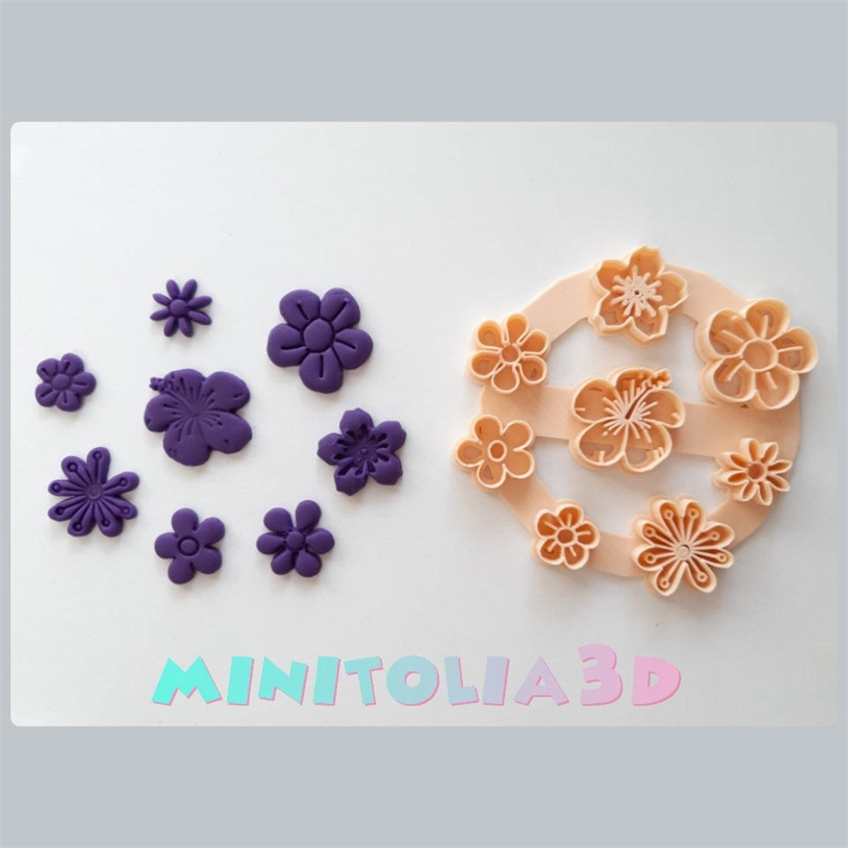 Çoklu Çiçek Kalıbı