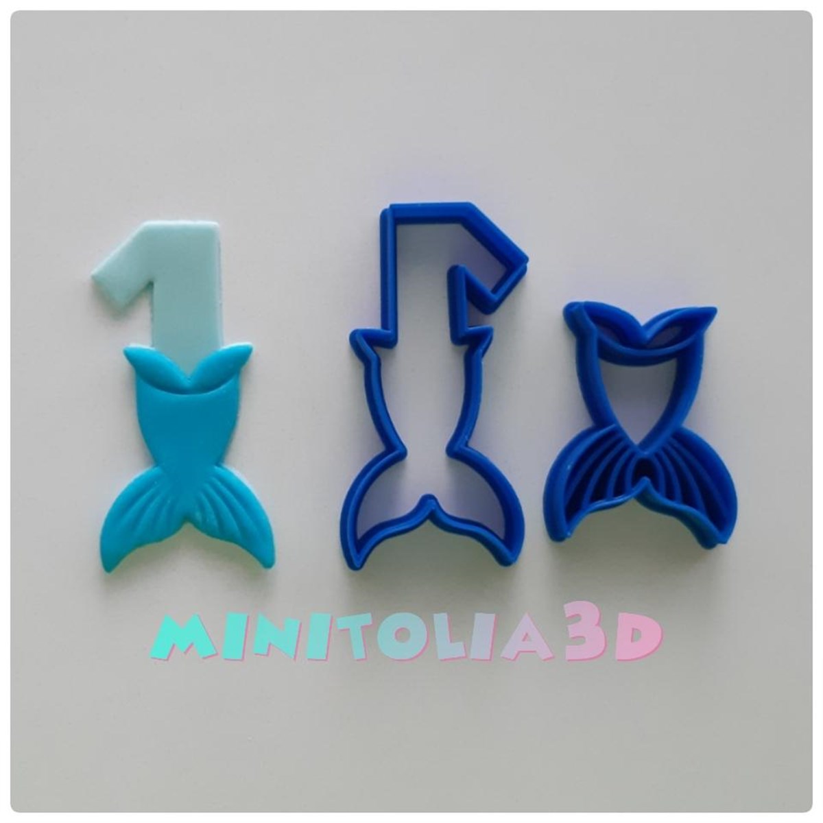 Deniz Kızı Rakam Seti