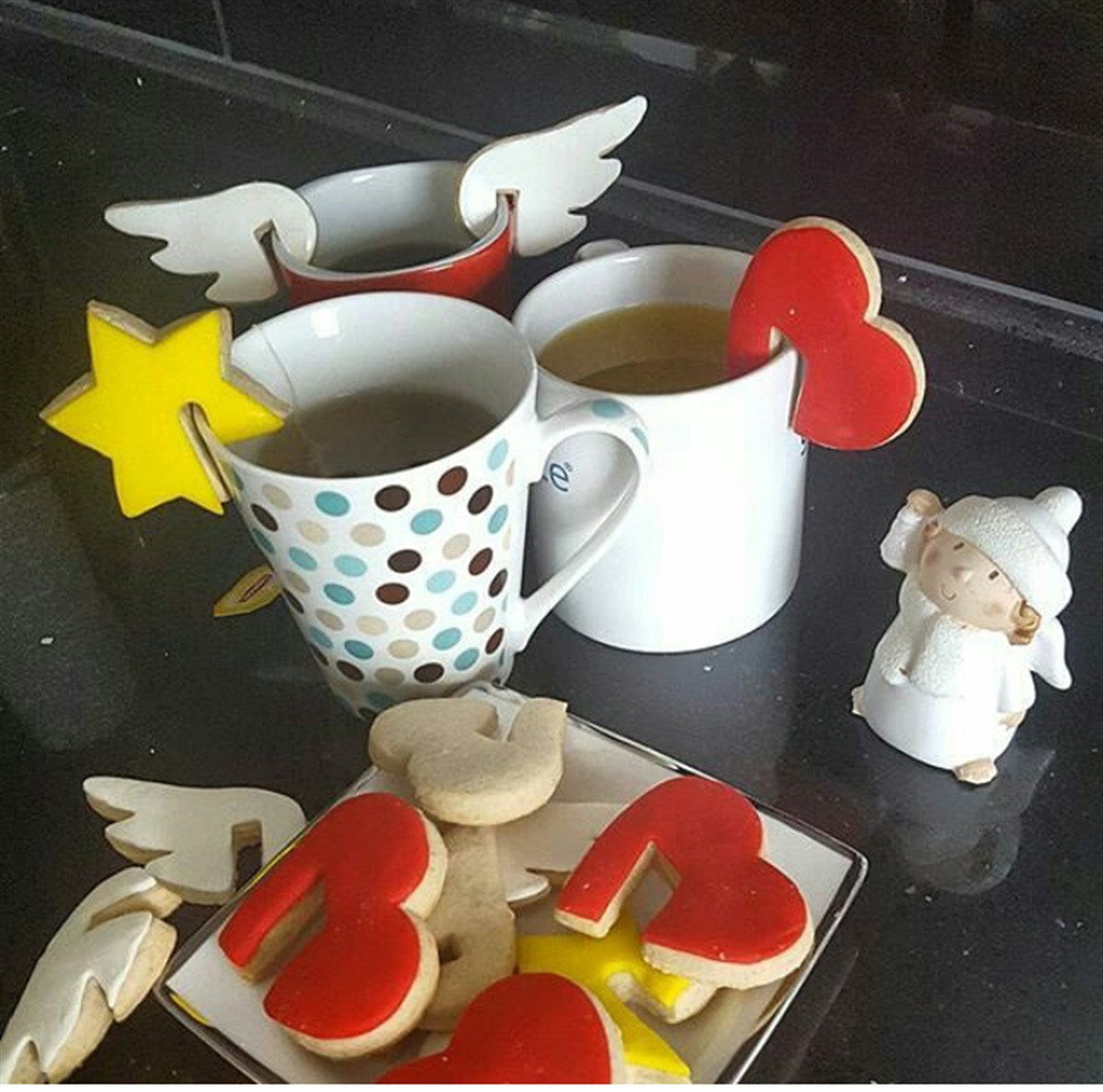 Fincan Kenar Kalıbı - Yıldız