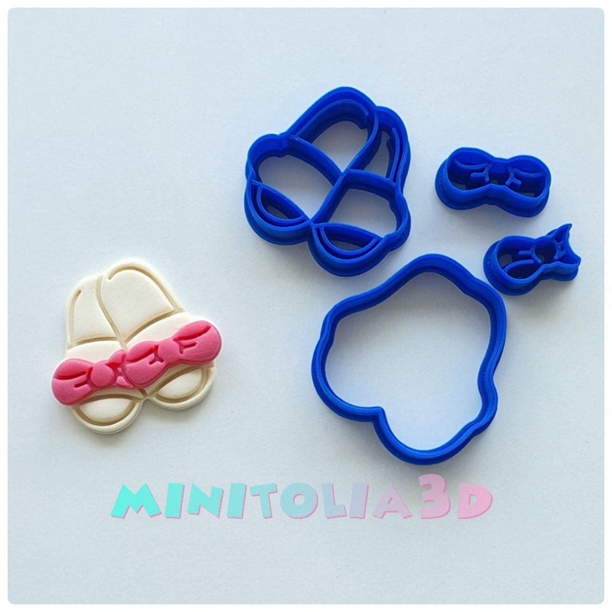 Fiyonklu Terlik Seti