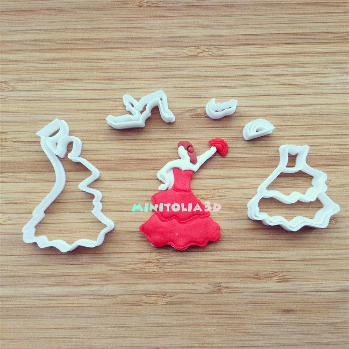 Flamenko Dansçı Seti