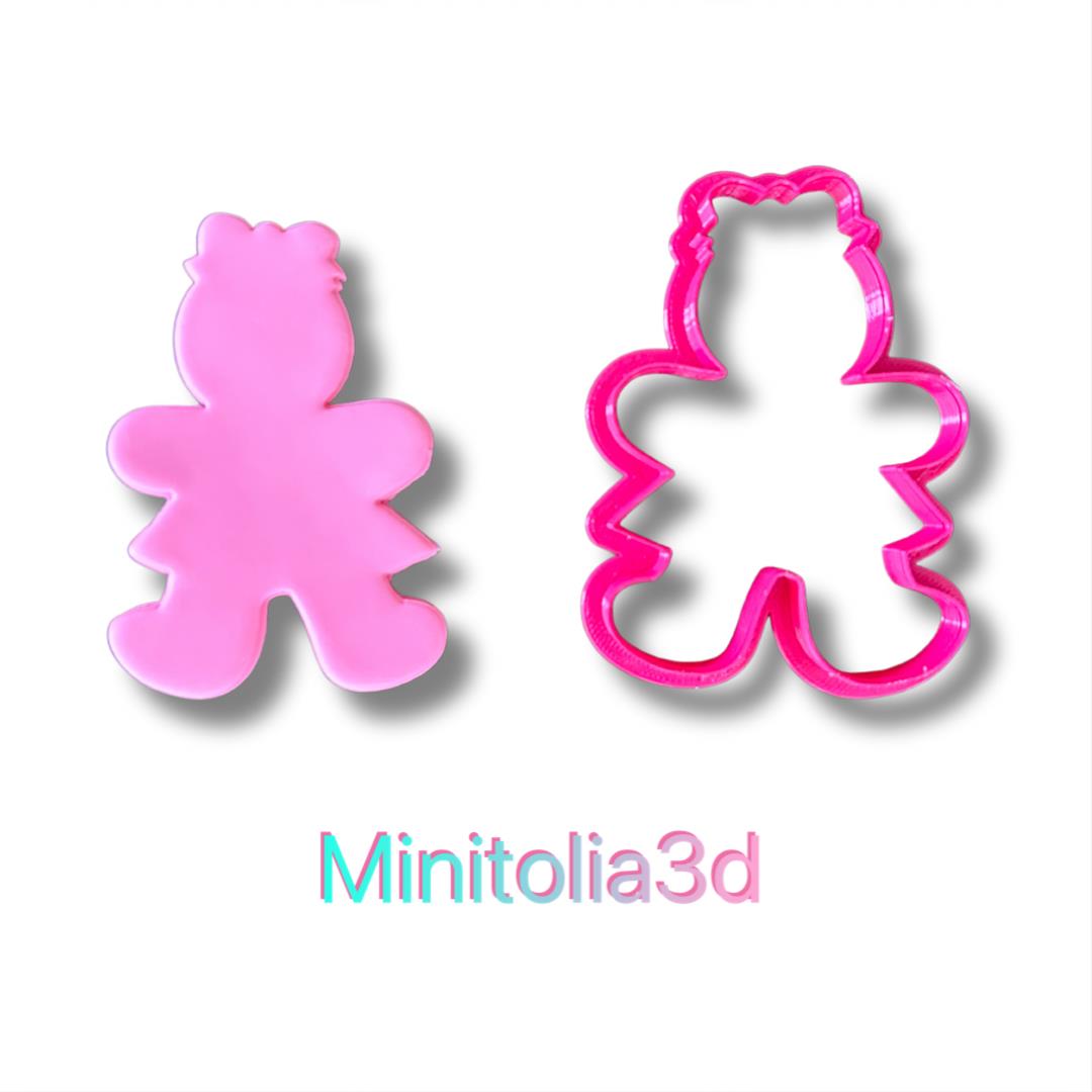 Gingerbread Girl, Zencefilli Kurabiye Kız Kurabiye Kalıbı