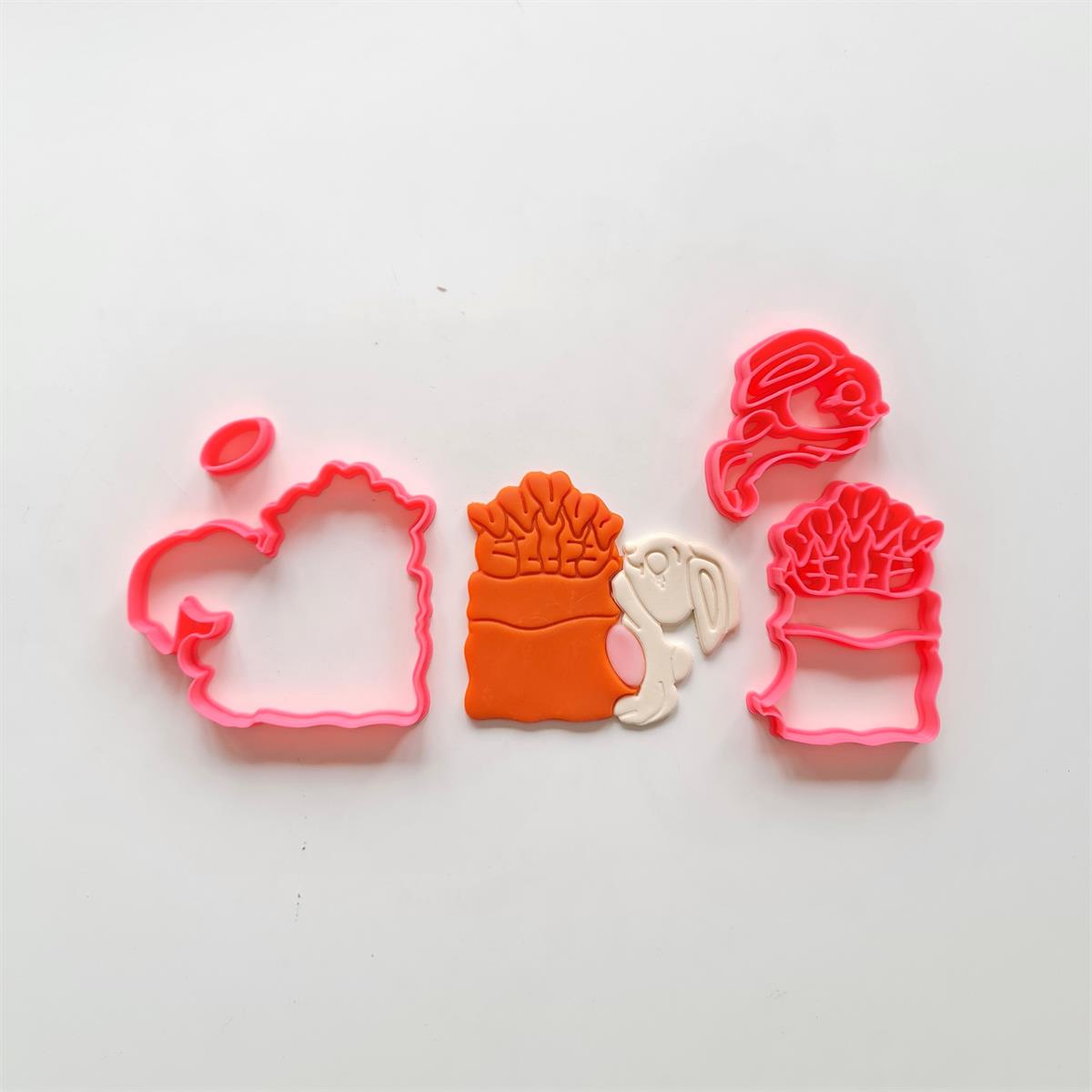 Havuç Sepetli Tavşan