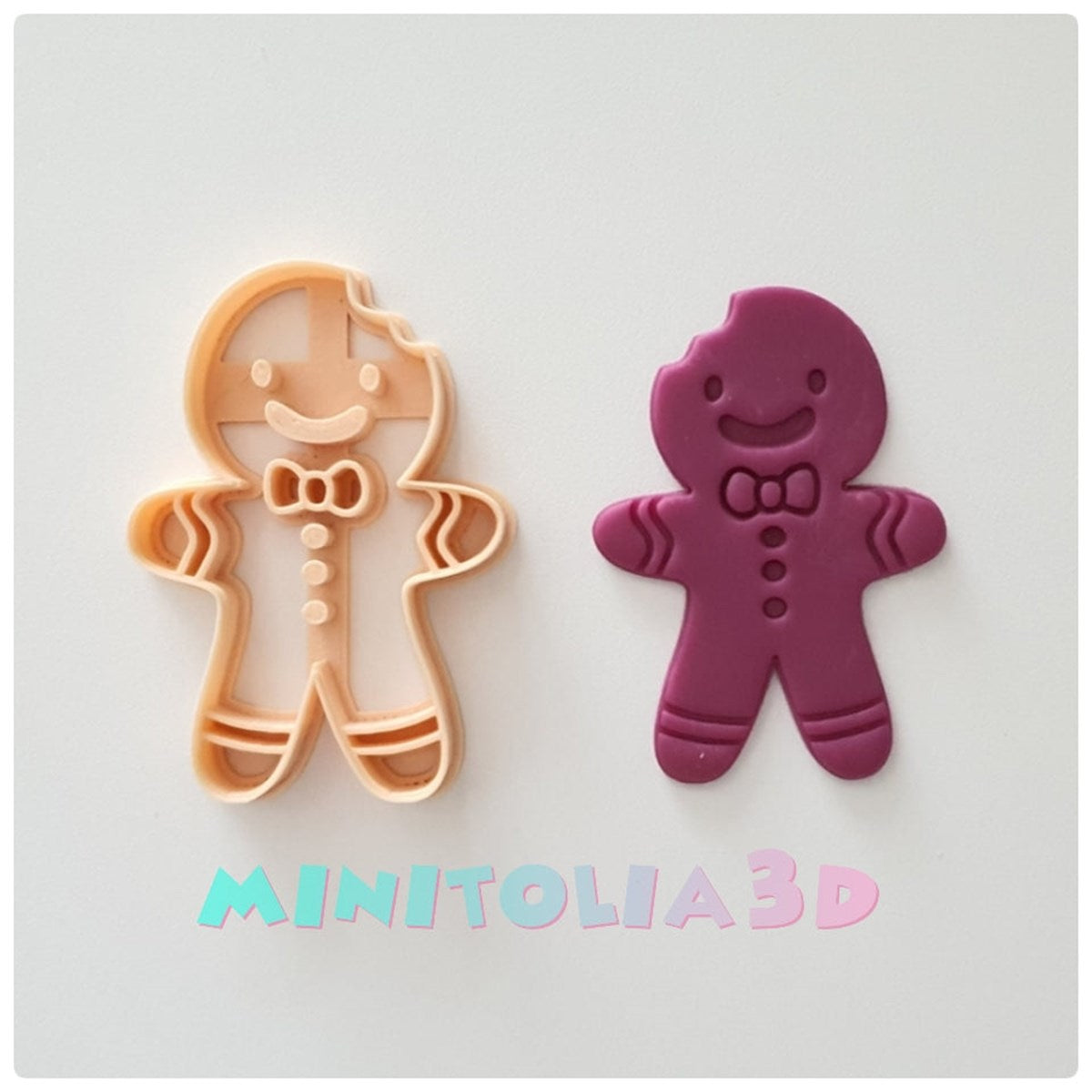 Isırılmış Gingerbread Man