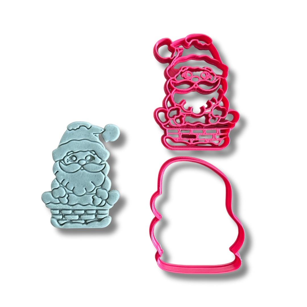 Noel Baba -12 Kurabiye Kalıbı