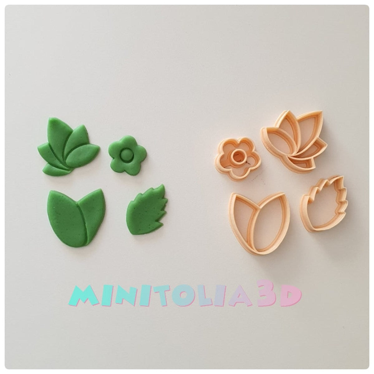 Polimer Kil Bahar Desen Seti - 02