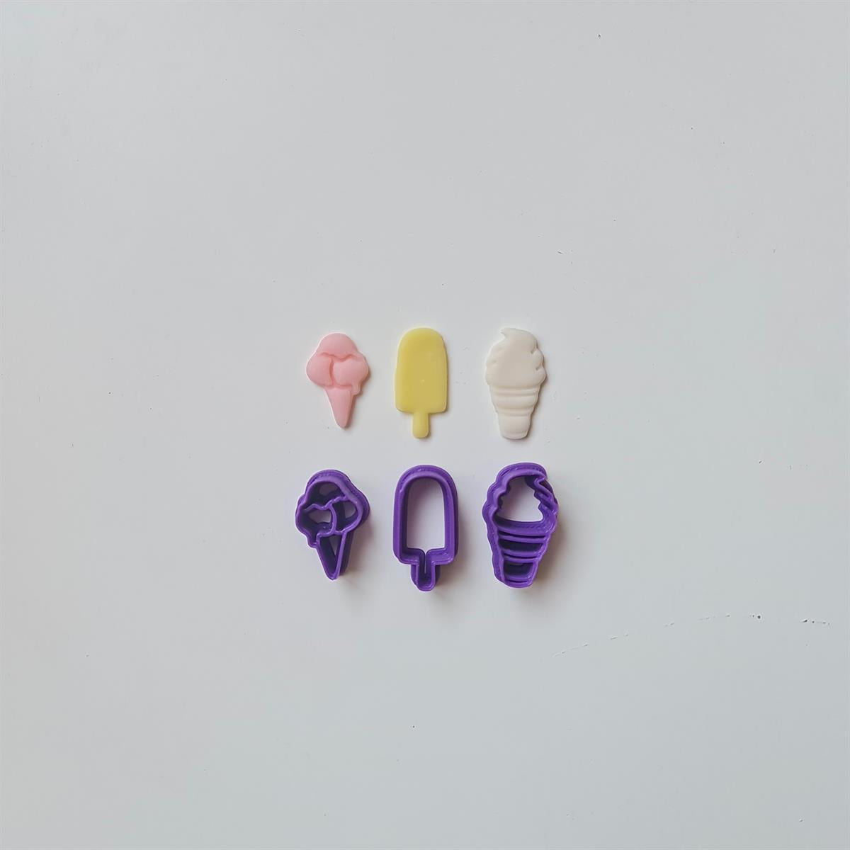 Polimer Kil Dondurma Seti