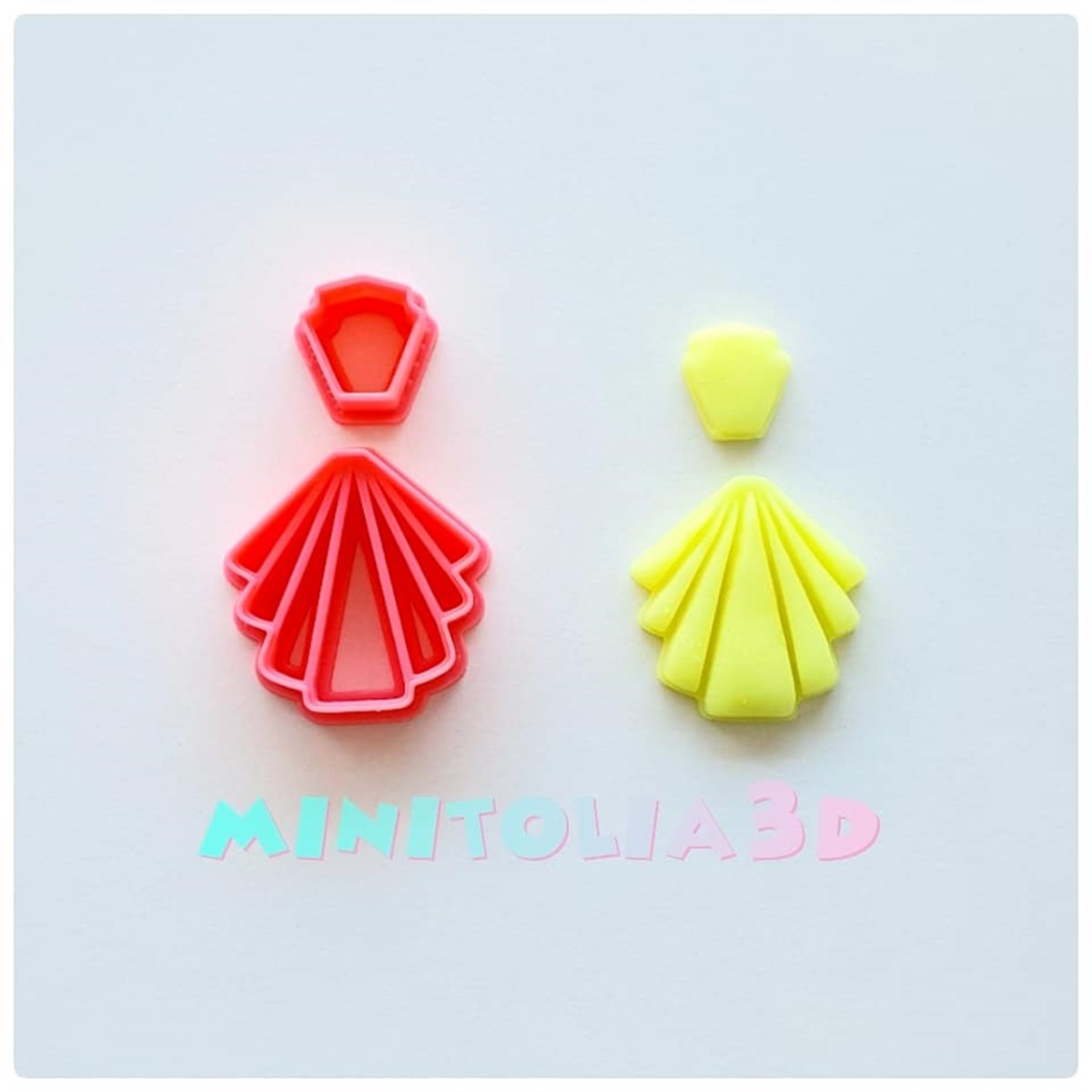 Polimer Kil Küpe Seti -01