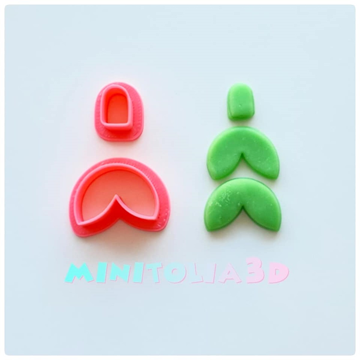 Polimer Kil Küpe Seti -02