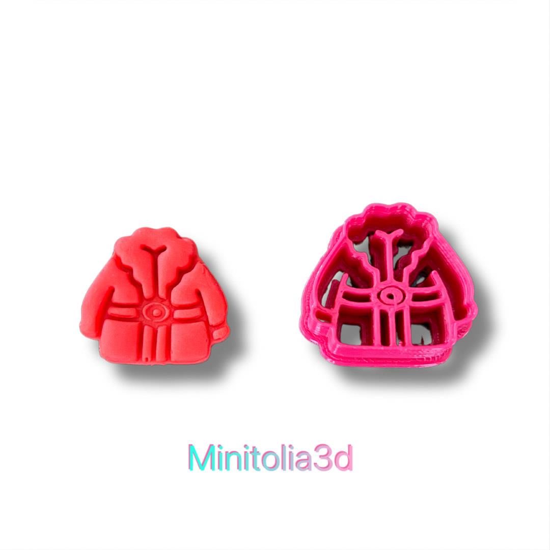 Polimer Kil Noel Baba Elbise Kalıbı