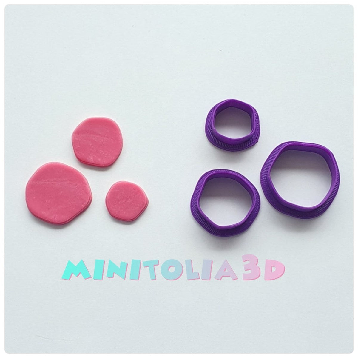 Polimer Kil Yamuk Daire Seti