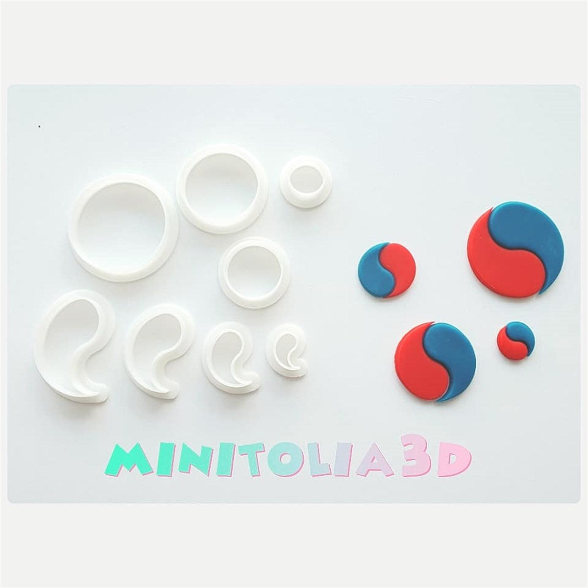 Polimer Kil Ying Yang Damla Seti