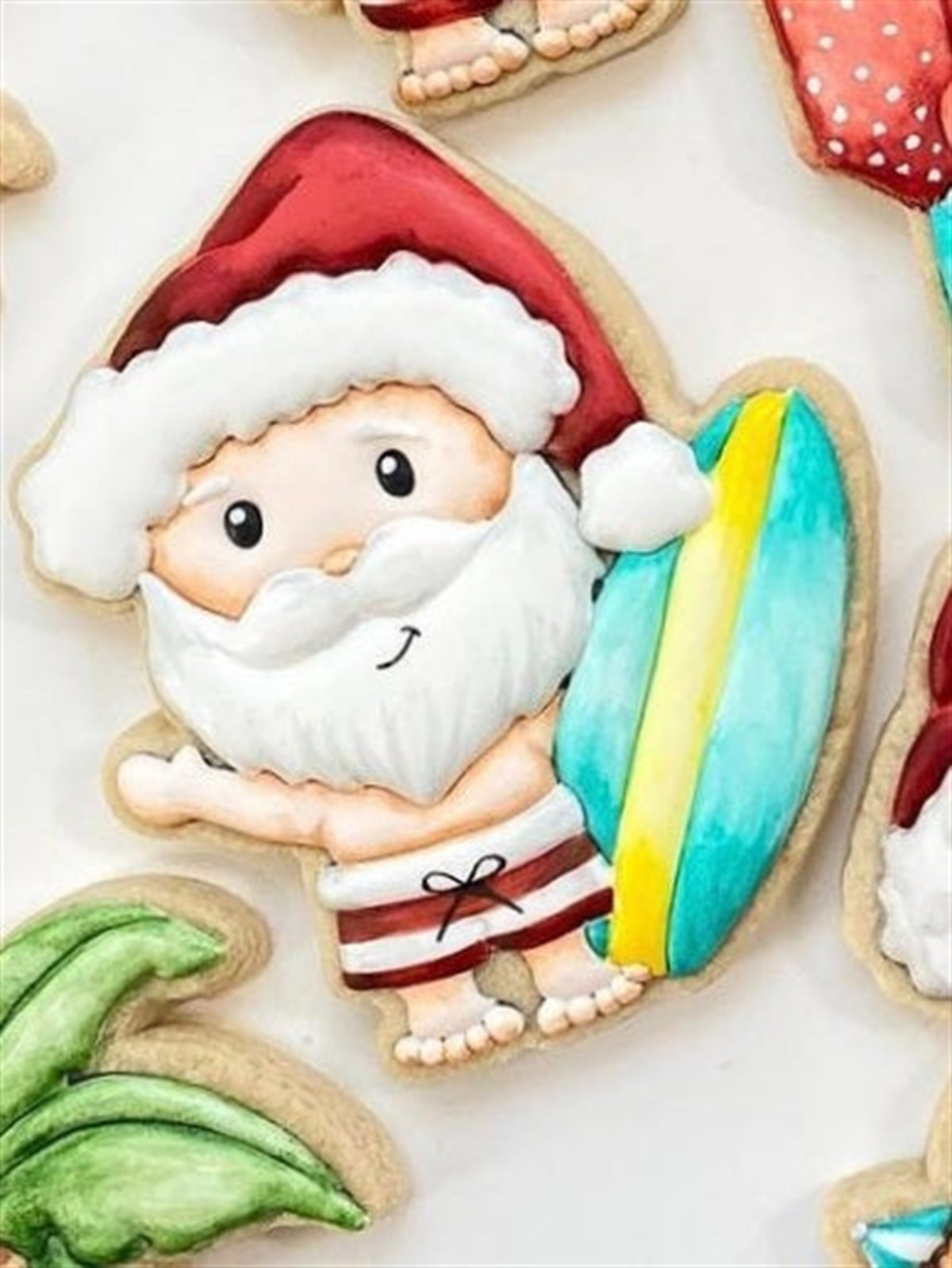 Sörf Yapan Noel Baba