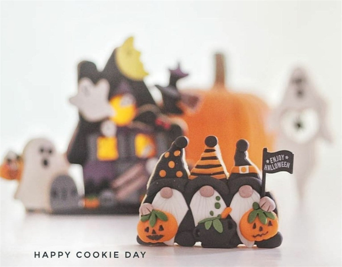 Üçlü Gnome Noel Baba