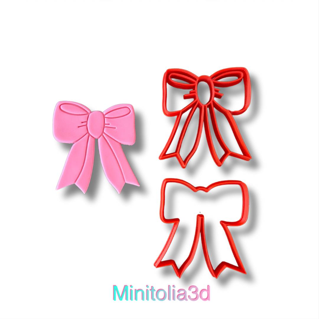 Yeni Yıl Kurdele Kurabiye Kalıbı